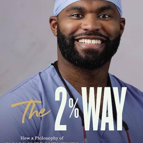 2 Percent Way Book Cover Photo of Dr. Myron Rolle